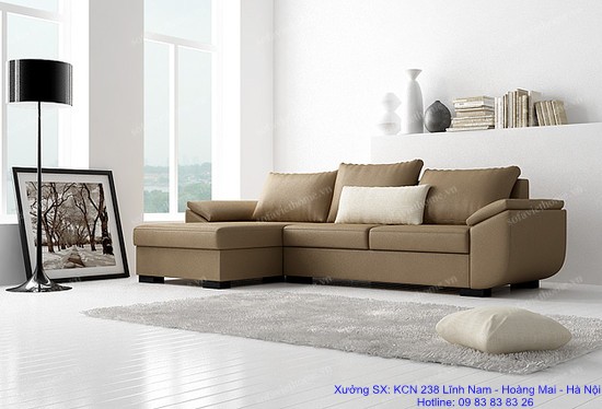 sofa góc nỉ 26